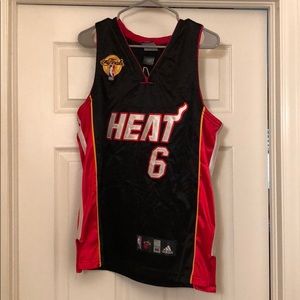 Miami heat Lebron James finals jersey